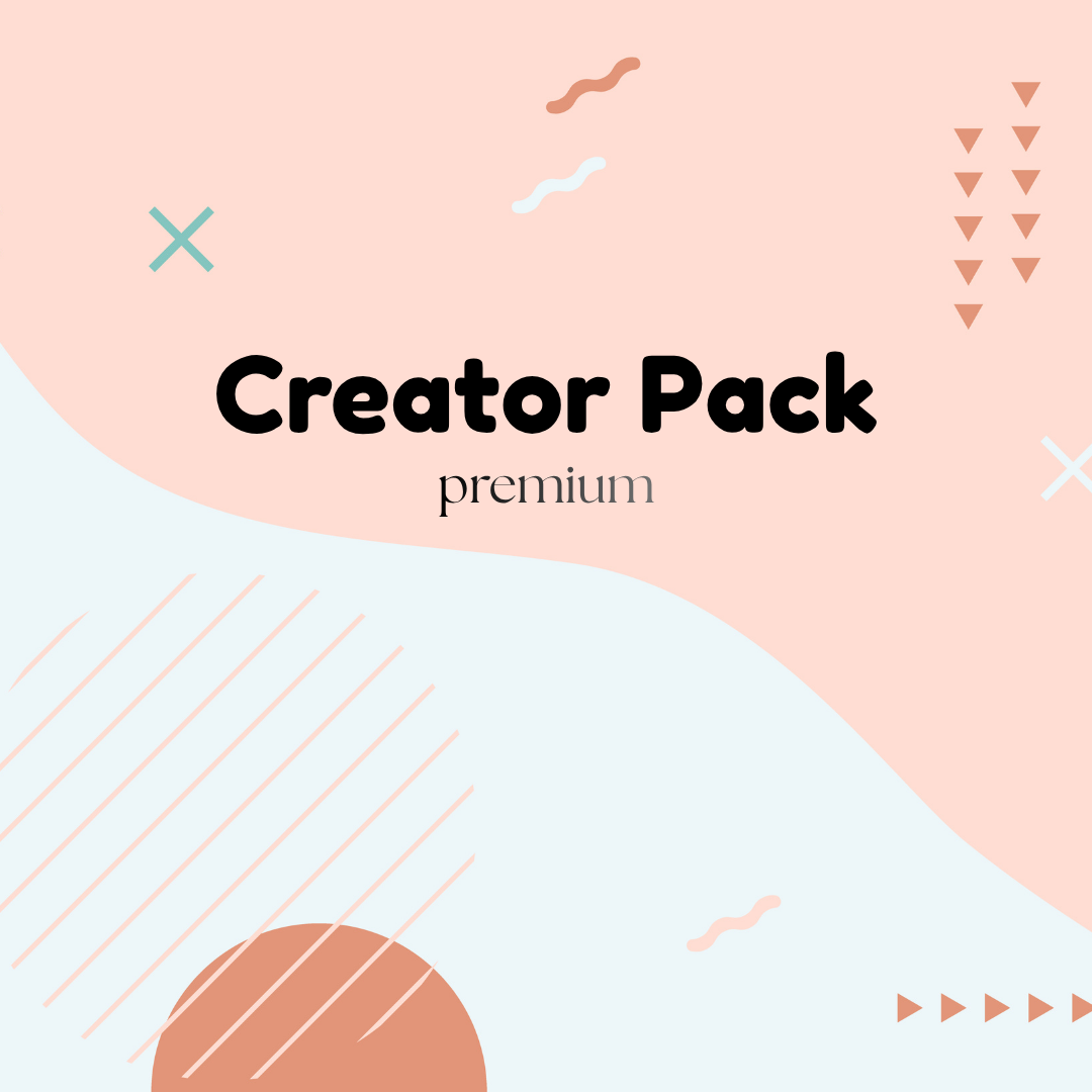 Creator Pack premium design bundle